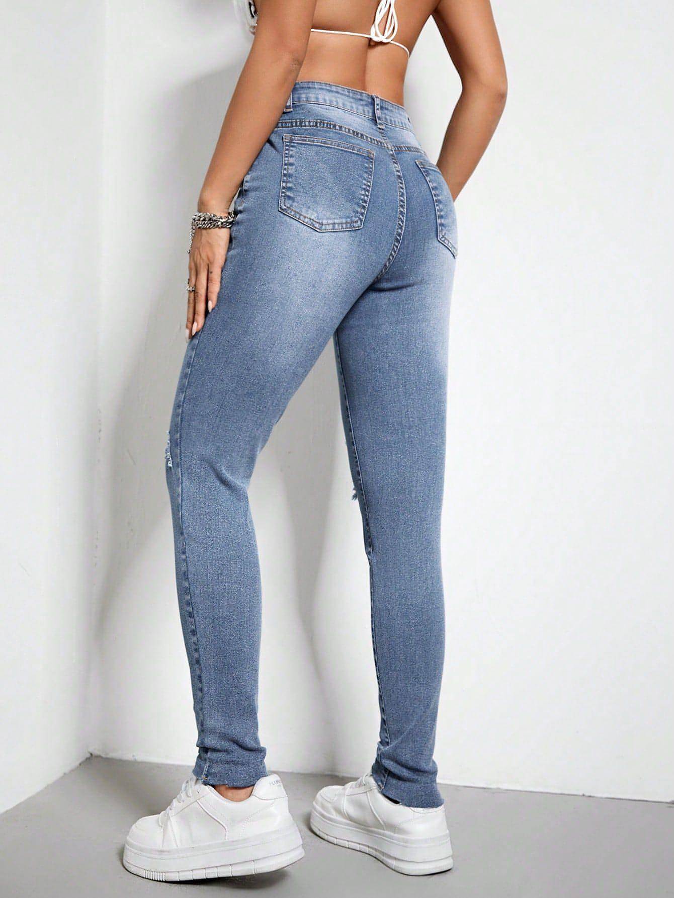 Women's Slim Fit Skinny Jeans Carmine Juneberry