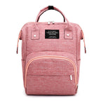 ALLFASHION™ – ActiveMom Urban Diaper Backpack (Anti-Theft) Carmine Juneberry