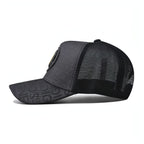 Personality Trend Retro Alphabet Baseball Cap Carmine Juneberry