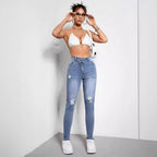 Women's Slim Fit Skinny Jeans Carmine Juneberry