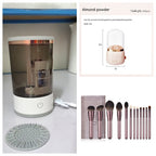 Women Eye Shadow Brush Cleaning Tool Portable Electric Makeup Brush Pear Poppy