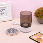 Women Eye Shadow Brush Cleaning Tool Portable Electric Makeup Brush Pear Poppy