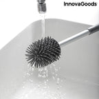 Rubber toilet brush Kleanu InnovaGoods Bigbuy