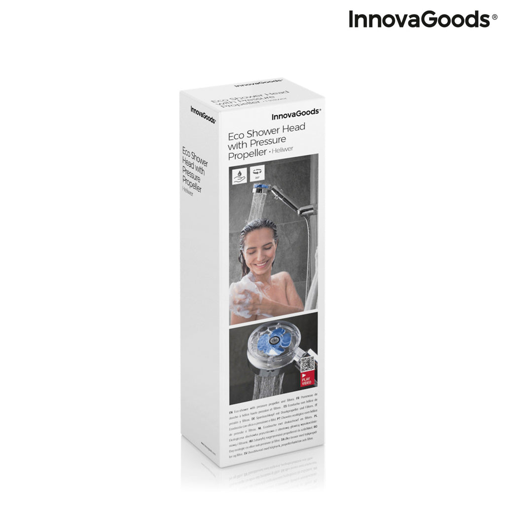 Eco-shower with Pressure Propeller and Purifying Filter Heliwer