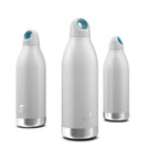 Bevu® DUO Botella Térmica Blanca  550ml / 18oz Plum Epimetheus