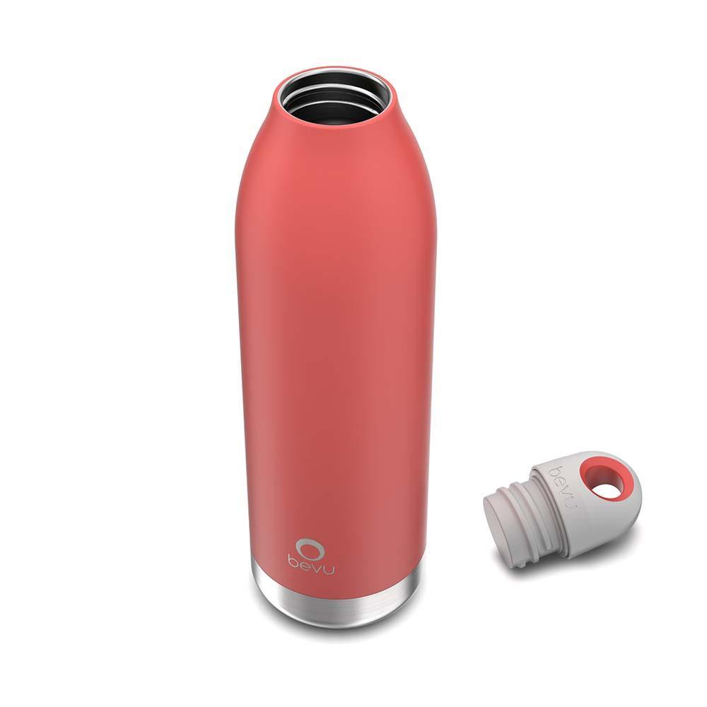 Bevu® DUO Botella Térmica Coral  550ml / 18oz
