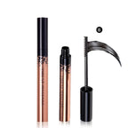 QIBEST Black Mascara Eyelashes Mascara 4D Silky Eyelashes Lengthening Pink Lucky