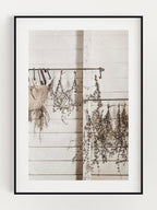 Hanging Branches Poster Puce Cronus