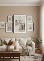 Hanging Branches Poster Puce Cronus