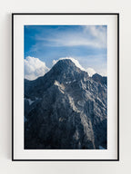 Mountain In The Sky Poster Puce Cronus