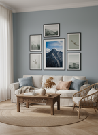 Mountain In The Sky Poster Puce Cronus