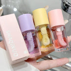 Water Light Lip Gloss Moisturizer Transparent Jelly Mirror Fruit Pink Lucky