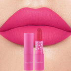 9 Colors Waterproof Rose Red Velvet Matte Lipstick Moisturizing Long Pink Lucky