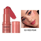 3-in-1 Cheek Blush Stick Lip Tinted Eyes Cheek Lips Brighten Cream Pink Lucky