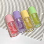 Water Light Lip Gloss Moisturizer Transparent Jelly Mirror Fruit Pink Lucky