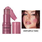 3-in-1 Cheek Blush Stick Lip Tinted Eyes Cheek Lips Brighten Cream Pink Lucky