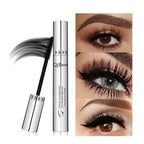 QIBEST Black Mascara Eyelashes Mascara 4D Silky Eyelashes Lengthening Pink Lucky