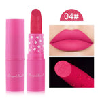 9 Colors Waterproof Rose Red Velvet Matte Lipstick Moisturizing Long Pink Lucky