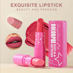 9 Colors Waterproof Rose Red Velvet Matte Lipstick Moisturizing Long Pink Lucky