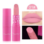 9 Colors Waterproof Rose Red Velvet Matte Lipstick Moisturizing Long Pink Lucky