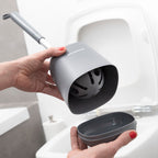 Rubber toilet brush Kleanu InnovaGoods Bigbuy