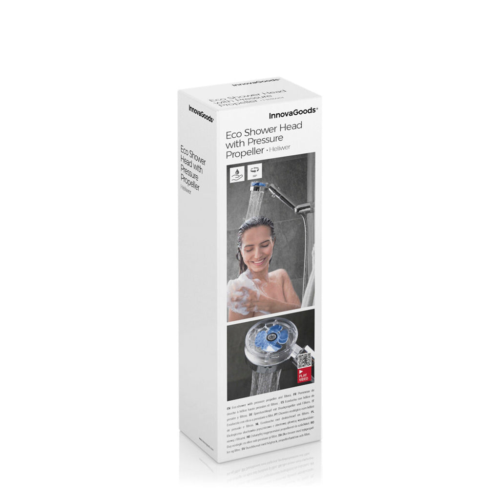 Eco-shower with Pressure Propeller and Purifying Filter Heliwer