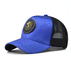 Personality Trend Retro Alphabet Baseball Cap Carmine Juneberry