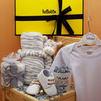 Hellobox Baby Geschenke zur Taufe , Neugeborene geschenkset mit Byzantium Oscar