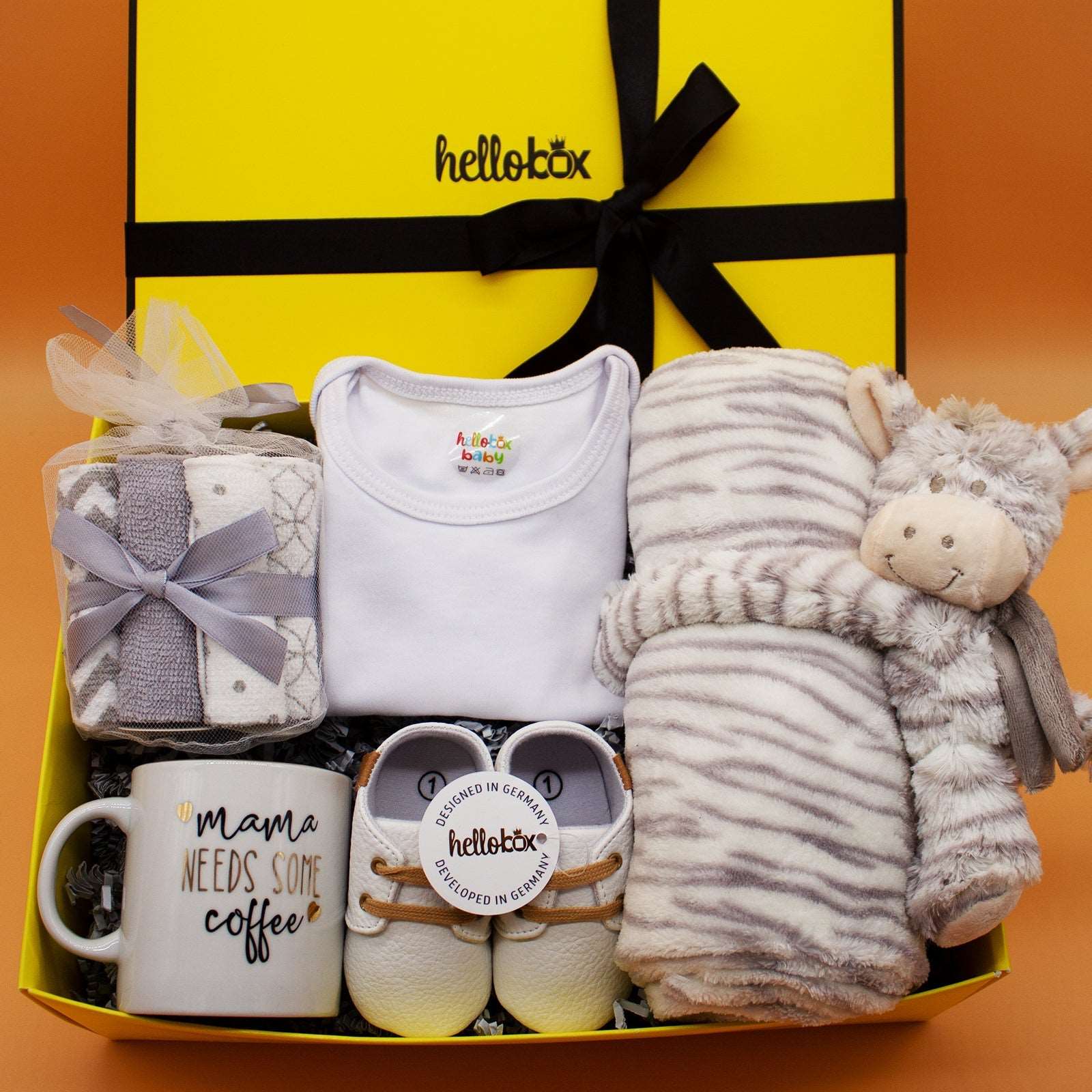 Подарунки Hellobox Baby на хрестини, набір подарунків для новонароджених з