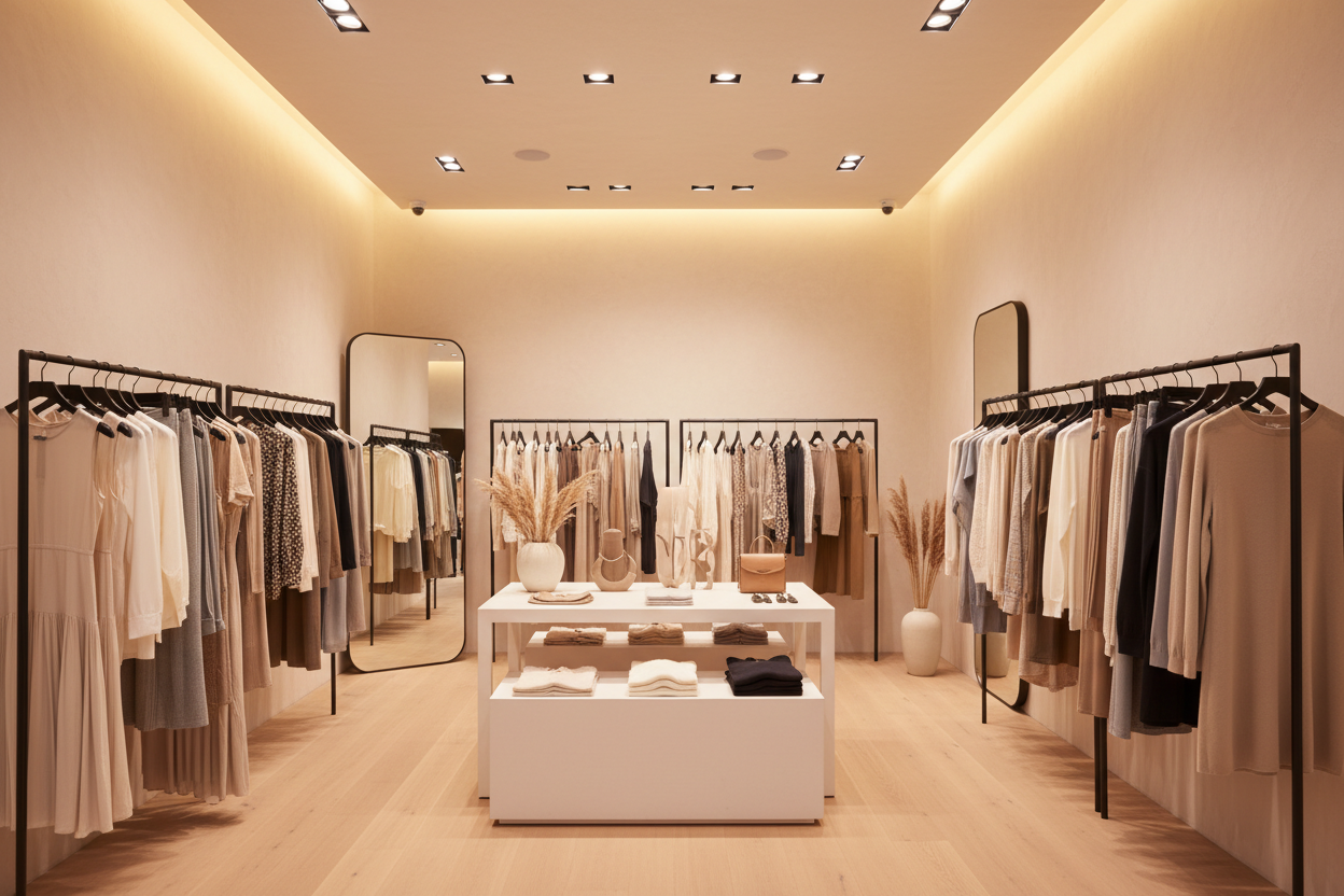 Clothing Store Background