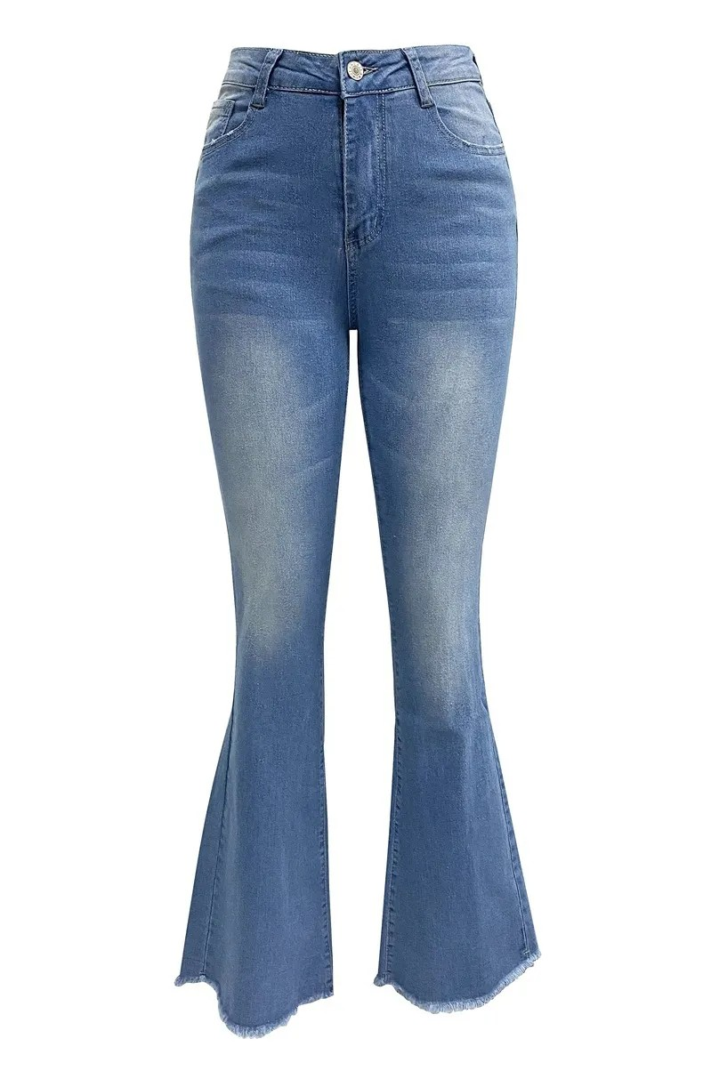 UrbanFade™ Slim-fit Washed Denim Carmine Juneberry