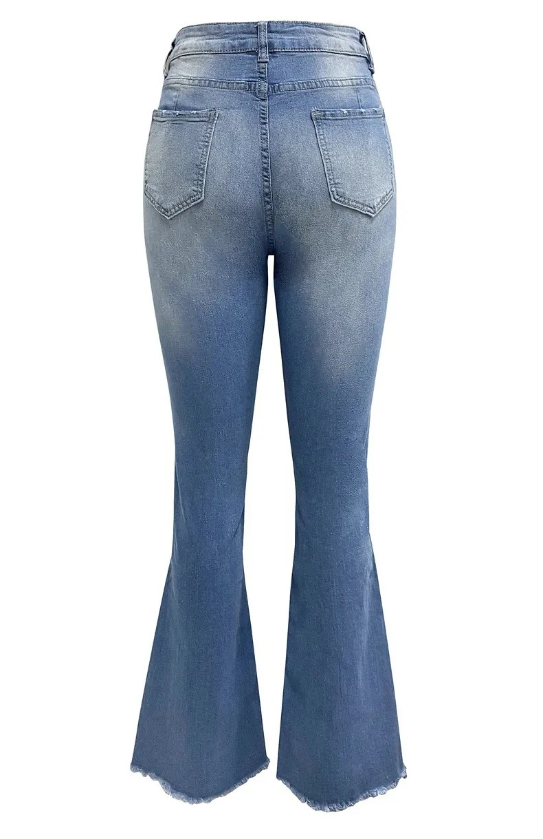 UrbanFade™ Slim-fit Washed Denim Carmine Juneberry