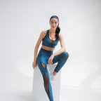 MESH BRA TOP ZENITH BLUE Indigo Thalassa
