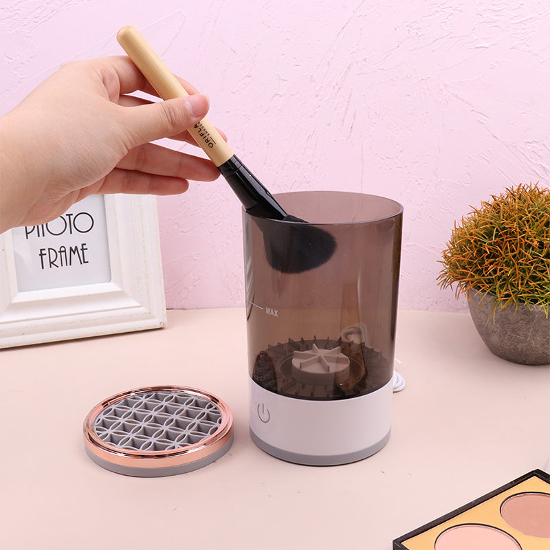 Women Eye Shadow Brush Cleaning Tool Portable Electric Makeup Brush